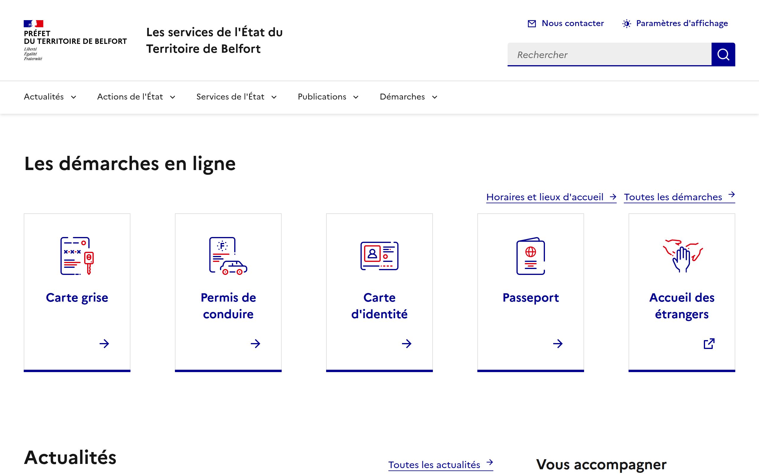 Copie d'écran de https://www.territoire-de-belfort.gouv.fr